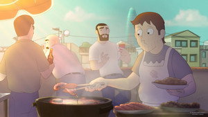 Воспоминания человека в пижаме (мультфильм, 2018)